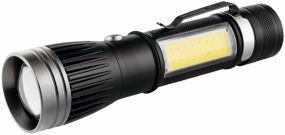 LED-Taschenlampe Black Series Black Charge Pro Metmaxx® als Werbeartikel