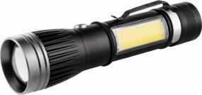LED-Taschenlampe Black Series Black Charge Pro Metmaxx® als Werbeartikel