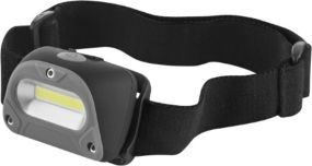 Kopflampe Black Charge Headgear Metmaxx® als Werbeartikel