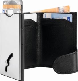 Kartensafe I Wallet de Luxe Pro mit RV BlackMaxx® als Werbeartikel