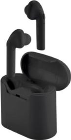 Wireless Kopfhörer mit Ladebox Blue Nano Sound Antibak Metmaxx® als Werbeartikel
