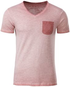 Herren T-Shirt Slub aus Bio-Baumwolle als Werbeartikel