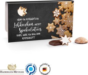 Lebkuchenmischung Haeberlein-Metzger Werbeschuber als Werbeartikel