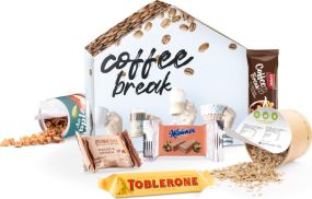 Geschenk-Haus Coffee Break als Werbeartikel