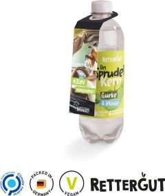 Rettergut Gurke-Minze-Wasser als Werbeartikel