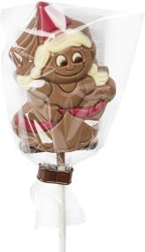 Schokolade Lollipop Prinzessin als Werbeartikel als Werbeartikel