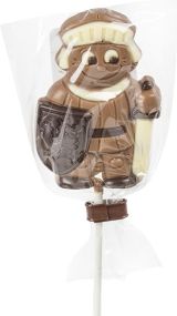 Schokolade Lollipop Ritter als Werbeartikel als Werbeartikel