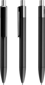 Prodir® DS4 Druckkugelschreiber matt PMM mit poliertem Drücker als Werbeartikel