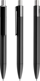 Prodir® DS4 Druckkugelschreiber matt PMM mit poliertem Drücker als Werbeartikel