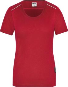 Damen T-Shirt Solid für die Arbeit, aus Bio-Baumwolle als Werbeartikel