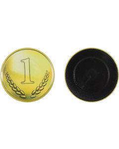 Metallbutton 50 mm mit glatte Hinterseite - inkl. Werbedruck