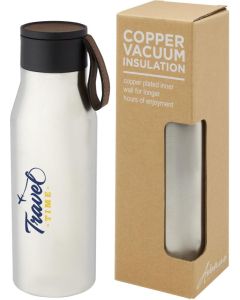Ljungan 500 ml Kupfer-Vakuum Isolierflasche mit PU Kunststoffband und Deckel