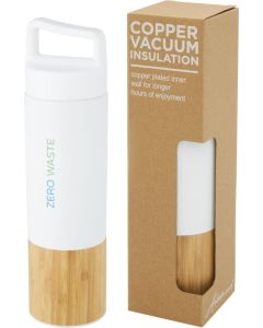 Torne 540 ml Kupfer-Vakuum Isolierflasche mit Bambus Außenwand
