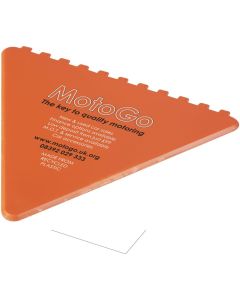 Restposten Frosty 2.0 dreieckiger Eiskratzer aus recyceltem Kunststoff