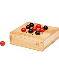 Strobus Tic-Tac-Toe Spiel aus Holz