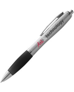 Restposten Nash Kugelschreiber silbern mit farbigem Griff