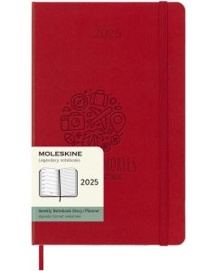 Moleskine Hardcover 12 Monate Wochenkalender L