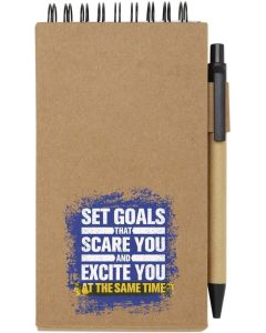 Flipper Haftnotizblock mit Kugelschreiber