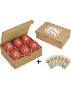 LogoEi 6er Snack-Box - inkl. LogoEi Druck 1c