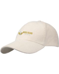 Hutton Kappe aus recyceltem Cord mit 6 Segmenten