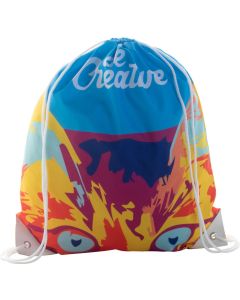 Turnbeutel CreaDraw Plus, inkl. vollflächigem Sublimationsdruck
