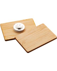 Bambus-Anstecker BooBadge