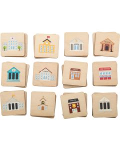 Memoryspiel Gebäude Immermor