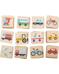 Memoryspiel Fahrzeuge Immermor