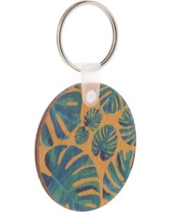 Schlüsselanhänger Woody A, inkl. UV LED Druck auf einer Seite