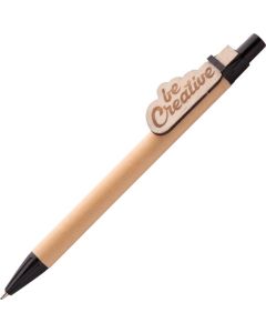 Kugelschreiber CreaClip Eco, inkl. Logogravur auf dem Clip