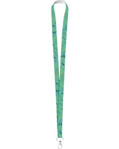 Lanyard Subyard 15 Zero, inkl. Sublimationsdruck auf einer Seite