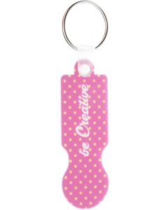 Einkaufswagen-Chip/Schlüsselanhänger ColoCart, inkl. UV-Druck auf einer Seite