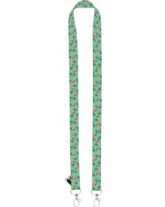 Lanyard Subyard Double RPET, inkl. Sublimationsdruck