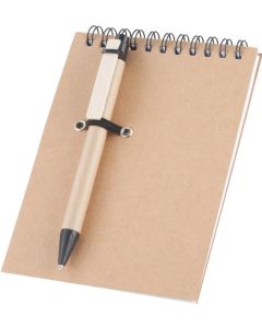 Notizblock mit Kugelschreiber Negundo, 60 Seiten, liniert