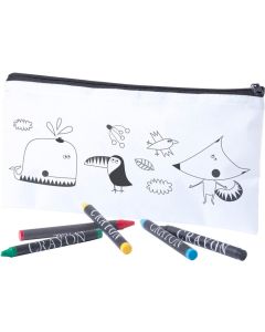 Stiftetasche zum Ausmalen Willems