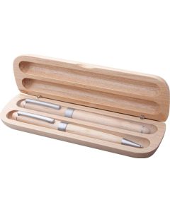 Kugelschreiber Set aus Holz Nawodu