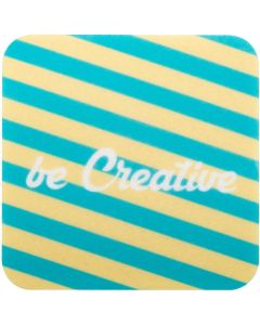 RPET Filz Untersetzer, Quadrat CreaFelt Drink