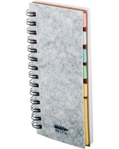 RPET Notizbuch Felmark RPET, 40 Blatt, liniert