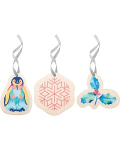 Individueller Weihnachtsbaumschmuck CreaJul Wood