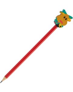 Bleistift mit Weihnachtsfigur Ramsvika