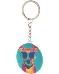 Button-Schlüsselanhänger KeyBadge RPET Mini