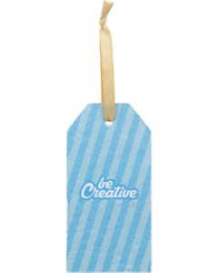 Individueller Geschenkanhänger aus Saatpapier PrinTag Seed