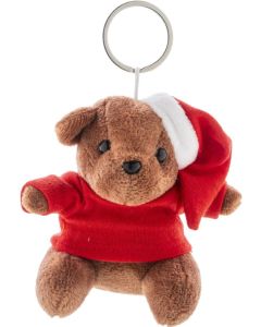 Plüsch-Weihnachts-Teddybär-Schlüsselanhänger Julnalle