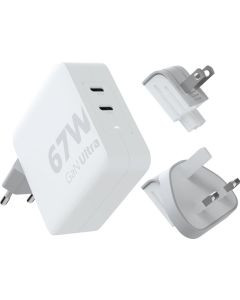 Xtorm XVC2067 GaN Ultra 67 W Reiseladegerät mit 100 W USB-C PD-Kabel