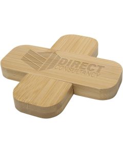 Croc Untersetzer aus Bambus – klein