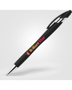 La Jolla Softy Brights Kugelschreiber mit Stylus - inkl. Werbedruck