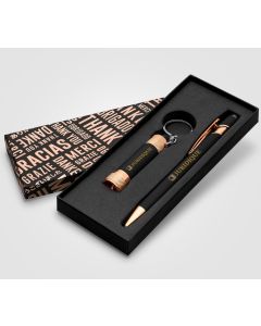 Prince Softy Roségold Geschenkset / Dankeschön-Box - inkl. Werbedruck