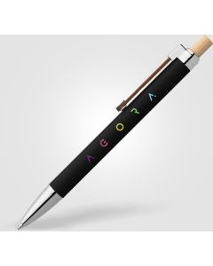 Phoenix Softy Kugelschreiber aus recyceltem Aluminium mit Stylus - inkl. Werbedruck