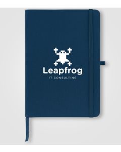 Notizbuch aus recycelter Baumwolle - inkl. Werbedruck