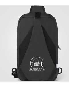 Coastal Threads™ Repreve Umhängetasche mit zwei Tragemöglichkeiten, 9 L - inkl. Werbedruck